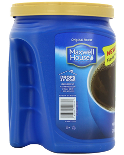 Maxwell House Original Roast Ground Coffee Value Container