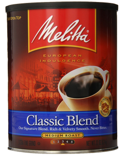 Melitta Coffee Classic Blend Ground Medium Roast