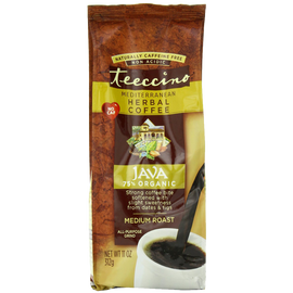 Teeccino Herbal Coffee Mediterranean Java Caffeine Free